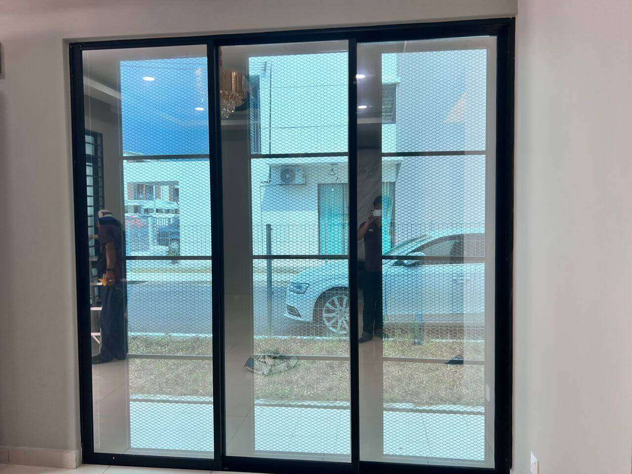 TINTED GELAP SEKOLAH MASJID KEDAI KILANG GOMBAK