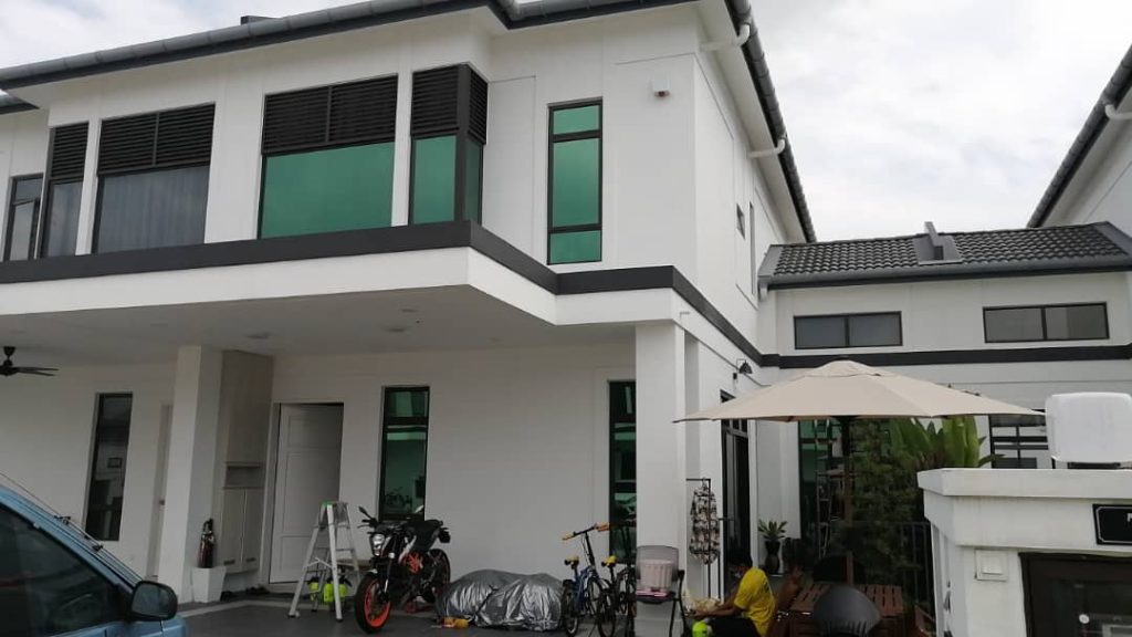 HARGA TINTED RUMAH PEJABAT BANGUNAN DUTAMAS