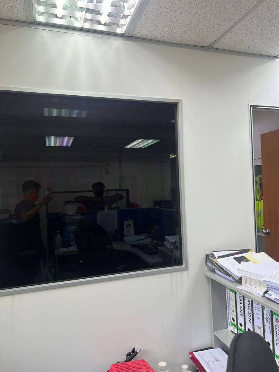 TINTED CERMIN TINGKAP MURAH KEDAI SEKOLAH TAMAN SRI RAMPAI
